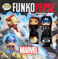 Funko Games Funkoverse: Marvel 100 4-Pack - Black Panther - Marvel Comics - Light Strategy Board Game for Children &amp Adults (Ages 10+) - 2-4 Players - Collectible Vinyl Figure - Gift Idea