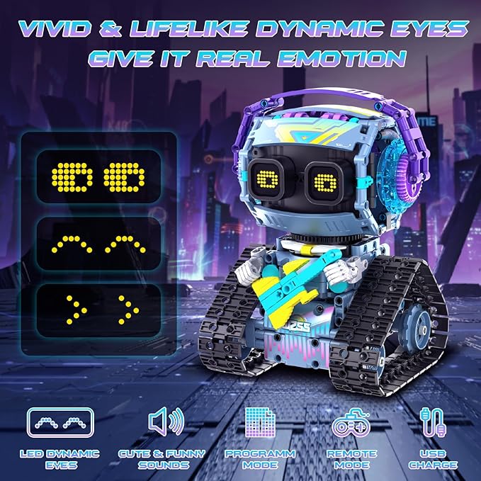 STEM Robot Building Kit for Kids 6-143in1 Remote &amp APP Controlled STEM Rock Robot/Truck/Road Roller Building Toys for Kid433 Pcs Building Blocks Set Birthday Xmas Gift Ideas for Boys Girls