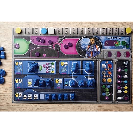 Gaia Project Board Game by Capstone Games – Strategy Space Exploration Game Terraforming &amp Space Colony Game Sci-Fi Faction Game for Adults 1-5 Players Advanced Strategy High Replay Value