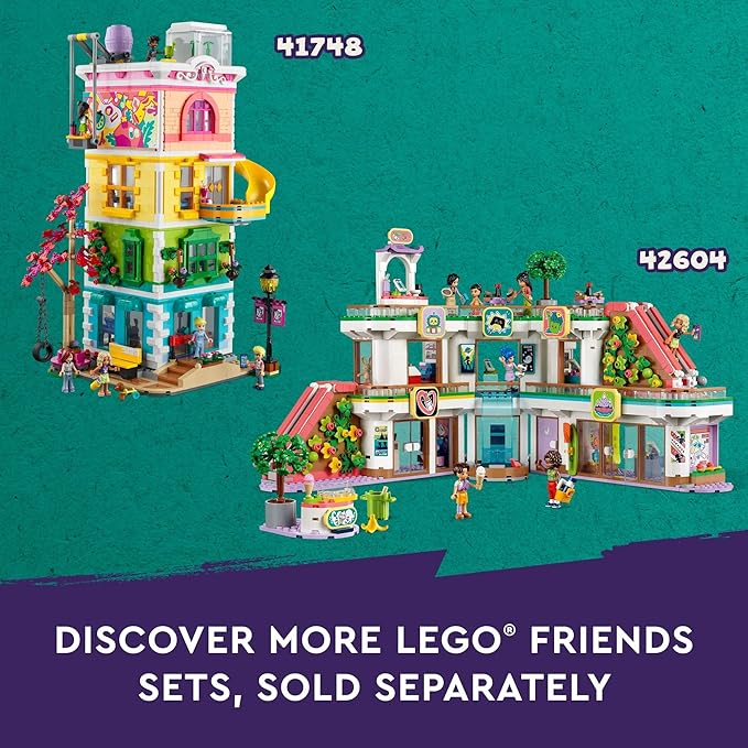 LEGO Friends Castle Bed and Breakfast Hotel Building Toy - Pretend Play Toy Figures &amp Playsets for Girls &amp Boys Ages 12+ Years - Gift for Kids W/Mini-Dolls - 42638