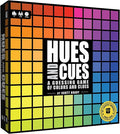 HUES and CUES - Vibrant Color Guessing Board Game for 3-10 Players Ages 8+ Connect Clues and Guess from 480 Color Squares