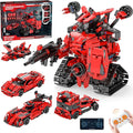 STEM Building Kits for Kids 6-14 5in1 App &amp Remote Control STEM F1/Car/Robot Building Toys Formula 1 Model Car Kits 785 Pcs Robot Building Sets for Kids Erector Sets Gifts for Boys Girls