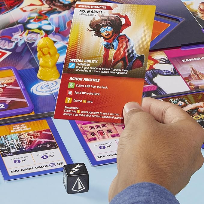 Monopoly Flip Edition: Marvel Board Game | Ages 8 and Up | 2 to 4 Players | Family Board Games for Kids Teens and Adults
