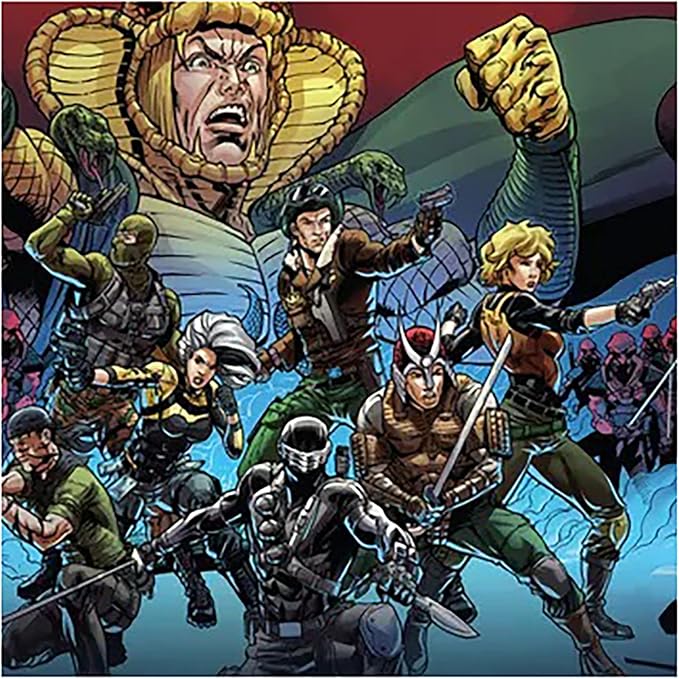 Renegade Game Studios G.I. Joe Deck-Building Game: Shadow of the Serpent Expansion for 1-4 Players Ages 13+
