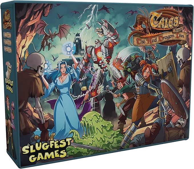 SlugFest Games: Tales from The Red Dragon Inn - Co-Op Tactical Combat Game Campaign Fantasy Adventure 1-4 Players 90-120 Min