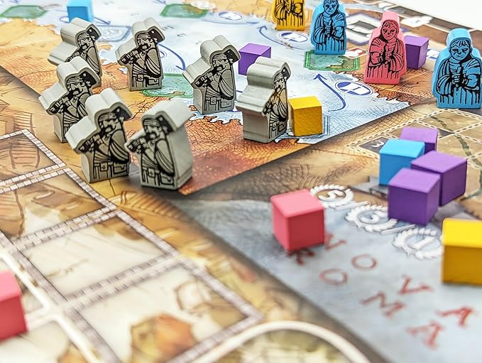Nova Roma: Emperor Constantine Builds The New Roman Empire - Euro Strategy Board Game - 25th Century Games