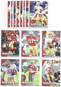 2011 Topps San Francisco 49ers Complete Team Set of 12 cards including Gore Crabtree Willis Aldon Smith RC Ronald Johnson RC Hunter RC Colin Kaepernick RC and more !