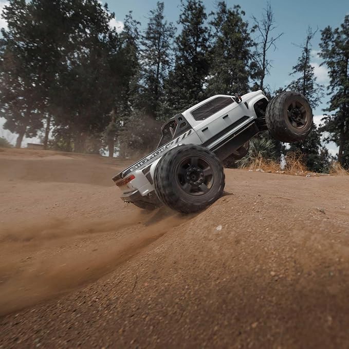 ARRMA RC Truck Big Rock 6S 4WD BLX 1/7 Monster Truck RTR (Battery and Charger Not Included) White ARA7612T3
