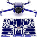 WRAPGRADE Skin Stickers Compatible with DJI Mini 4 Pro | Full Wrap (Stratospher Blue)