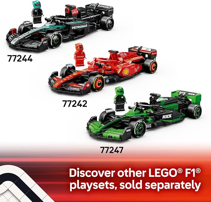 LEGO Speed Champions McLaren F1 Team MCL38 Race Car Toy - Building Set for Kids Boys &amp Girls Ages 10+ - Toy Car for F1 Fans - Gift Idea for Birthday - 77251