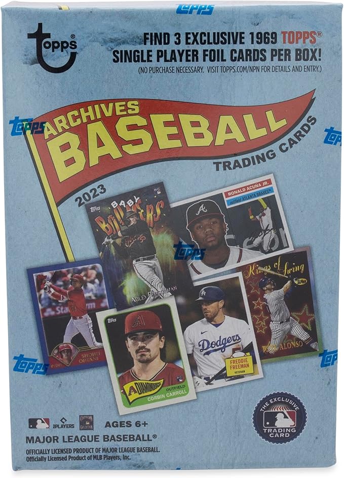 MLB Topps 2023 Archives Baseball Trading Card BLASTER Box [7 Packs]
