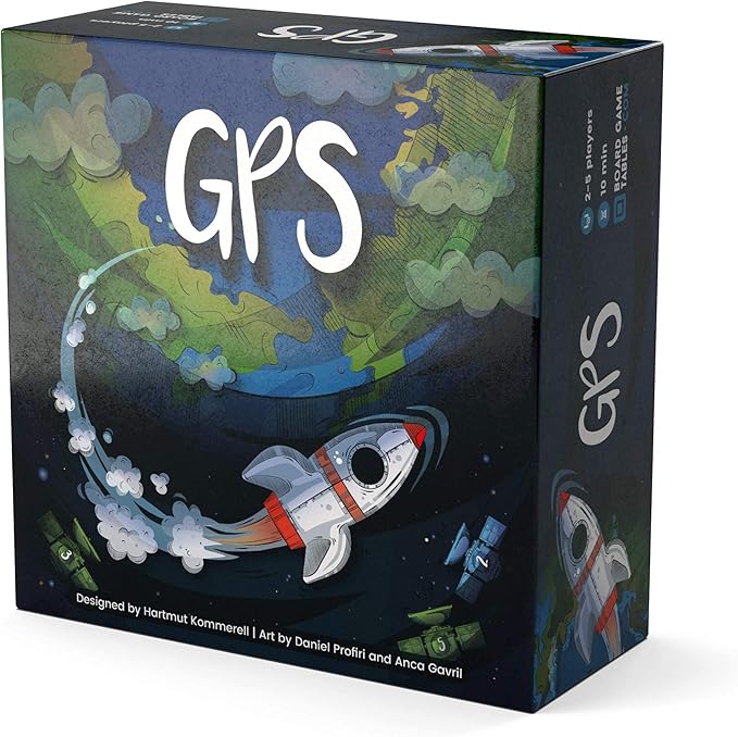 GPS - Board Game - 2 to 5 Players - 10 Minute Play Time