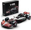Nifeliz V25 F1 Racing Car Model Set 1:8 Scale Car Building Set for Adults Collectible and Display Gift for Racing Fans (2634 PCS NF10329)