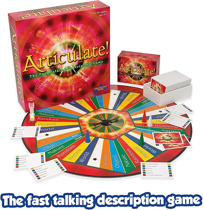 Drumond Park 5019150000056 Articulate Family Board Fast Talking Description Game Multi