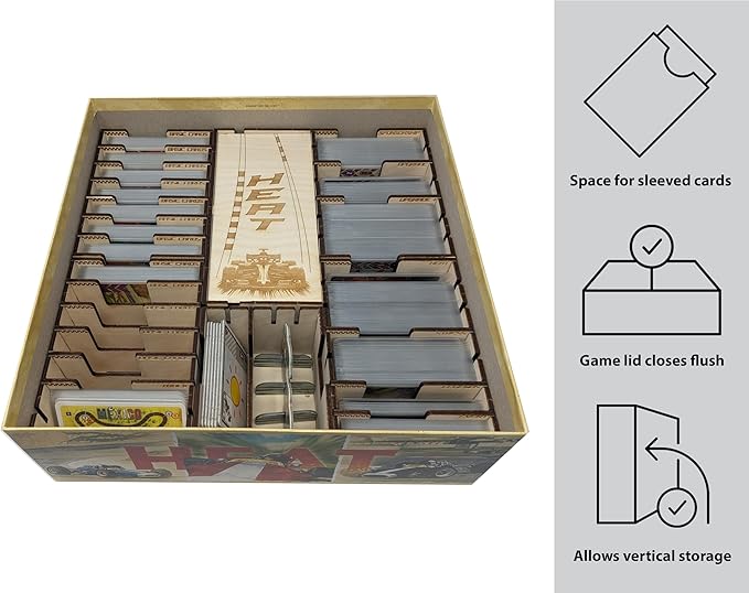 Game Organizer for Heat: Pedal to the Metal
