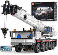 Mould King Construction Crane Building Sets 17075 APP Programmable Construction Vehicle Model Large Vehicles Crane Building Kits Gift for Adult/Collections Enthusiasts(3248 Pieces)