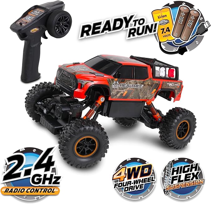 NKOK Ready to Run Realtree R/C Toyota Tundra Rock Crawler