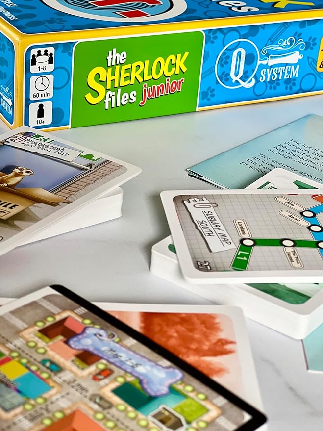 Sherlock Files: Junior Introductory Investigations Strategy Board Games Indie Boards &amp Cards