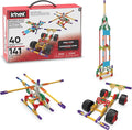 K'NEX - 40 Model Building Set‚ 141 Pieces STEM Toy Engineering Play Creative Construction‚ Ages 5+