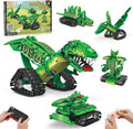 5 in 1 Dinosaur Toy for 6-12 Years Old Kids Boys Robot Dino Building Set with APP &amp 2.4GHz Remote Control Science Programmable Building Block Dinosaur Kit Birthday Gifts for Age 6 7 8 9 10 11 12