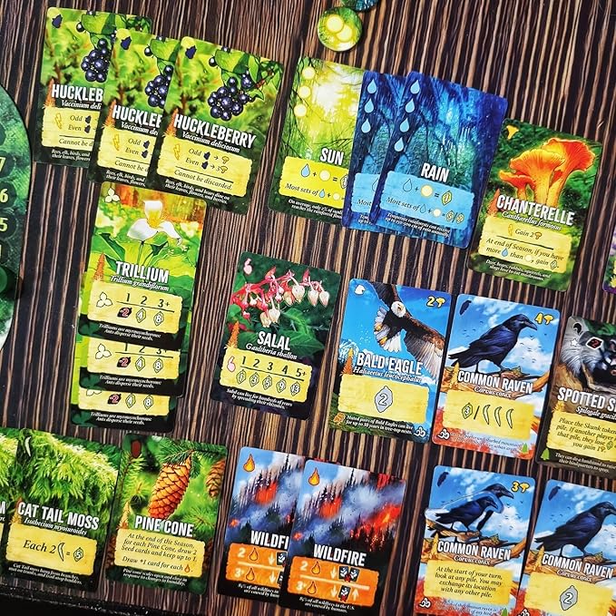 Canopy Evergreen - Strategy Board Game - for 1 to 4 Players and Ages 10+