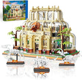 BrickTribe Mini Building Set for Adults Dinosaur Museum Toy with Led Light Jurassic World Dino Fossils Building Block Kit Architecture Model 2788PCS