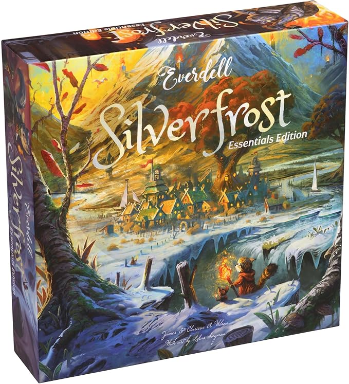 Everdell Silverfrost Essentials Edition Board Game for 1–4 Players | Standalone City-Building Strategy Game Ages 10+ | Worker Placement Tabletop Game