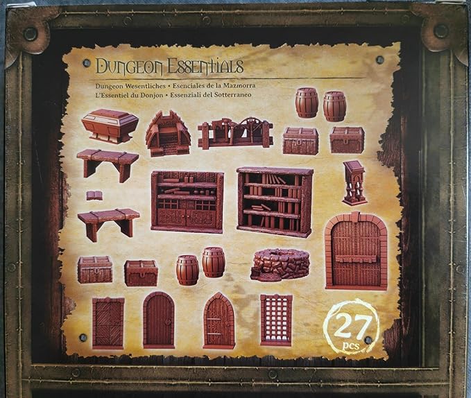 mantic Games Miniature Game Terrain Crate: Dungeon Essentials