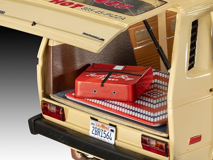 Revell 14559 Stranger Things VW T3 Surfer Boy Pizza Van 1:25 Scale 90-Piece Skill Level 3 Model Building Kit