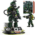 Xeno-Striker Building Set Rescuer-Figures Toy Buildings Blocks for Adult Teens DIY Craft Model Building Kits for Boys Girls 12+ Home Office Decor Graduation Birthday 1271PCS