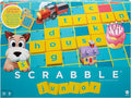 Mattel Games Scrabble Junior Kids Crossword Game with 2-Games-in-1 2-Sided Game Board for 2 to 4 Players Ages 6 to 10 Years Old Y9667