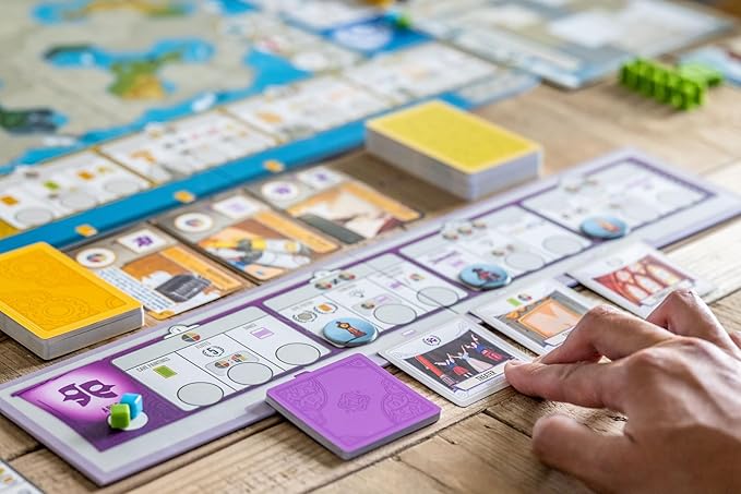 Stonemaier Games: Tapestry: Arts &amp Architecture Expansion by Jamey Stegmaier &amp Mike Young | Add to Tapestry | New Capital City Mats Advancement Track Civilizations and More | 1-5 Players 1