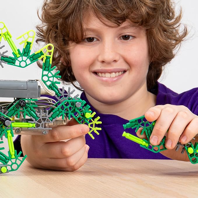 K'NEX Dynamic Dinos 6-in-1 Building Set - STEM Building Kit Kid Construction Creative Play Toy‚ Ages 8+