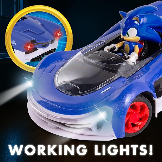 NKOK Sonic Racing CrossWorlds: Sonic the Hedgehog 2.4GHz RC