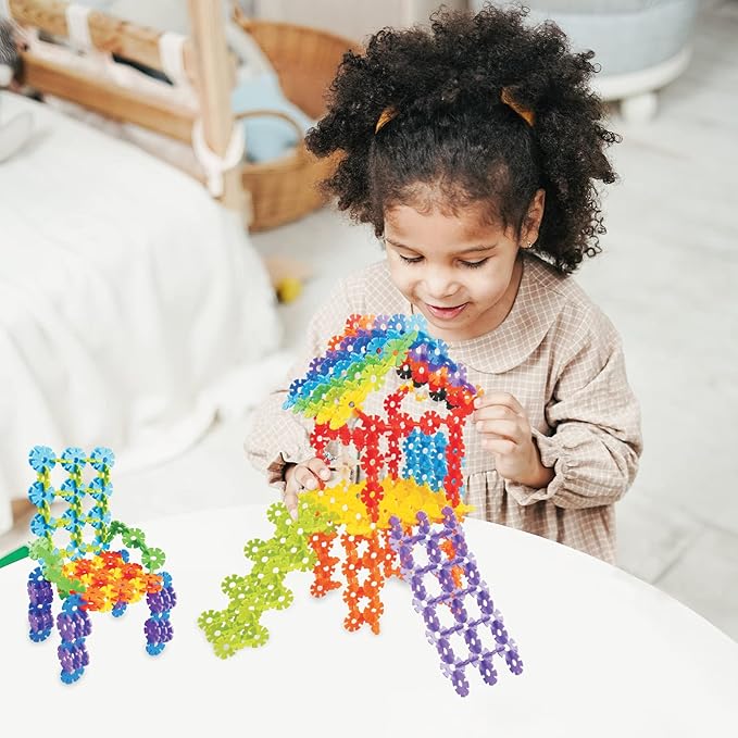 Discos Interlocking Connecting Kids Toys Preschool Learning Montessori Toys Play and Learning Stem Learning Toys Ages 3+