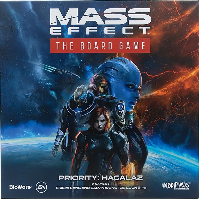 Mass Effect: Priority Hagalaz - The Board Game - Cooperative Story-Driven Experience Strategy Game for Teens &amp Adults Ages 14+ 1-4 Players 45-90 Minute Playtime