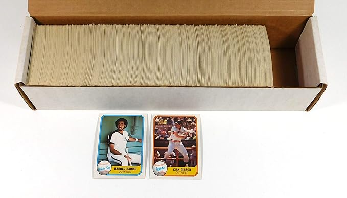 1981 FLEER MLB Baseball Complete Set of 660 Cards. CLEAN NRMT - MINT SET - RAINES &amp VALENZUELA ROOKIE!
