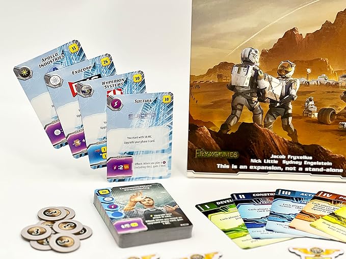 Terraforming Mars Ares Expedition: Discovery by Stronghold Games Strategy Board Game - for 2 to 4 Players Ages 14+