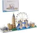 New Architecture London Skyline Building Set - Fun &amp Satisfying Model Kit with 3430pcs - Gift for Adults 14+ - Micro Mini Blocks