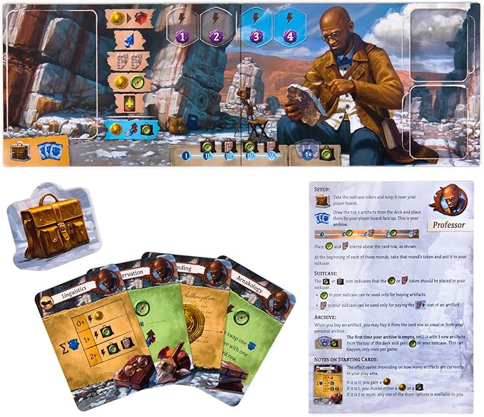 Lost Ruins of Arnak: Expedition Leaders | CGE Board Game | Player Role Expansion for Adventure Strategy Game
