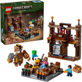 LEGO Minecraft Woodland Mansion Fighting Ring - Building Toy for Kids Age 10+ - Includes Steve Garrett &amp Henry Minecraft Figures Plus a Chicken Jockey &amp More - Birthday Gift Idea for Fans -
