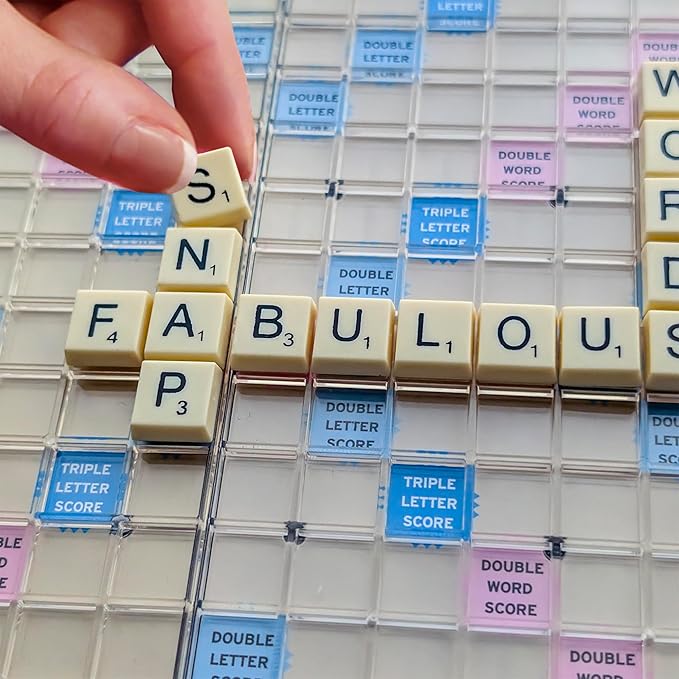 Scrabble to Go by Winning Moves Games USA a Travel Version of The World's Favorite Word Game for 2 to 4 Players Ages 8+ (1202)