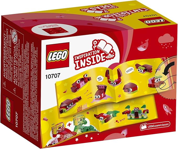 LEGO Classic Red Creativity Box 10707 Building Kit