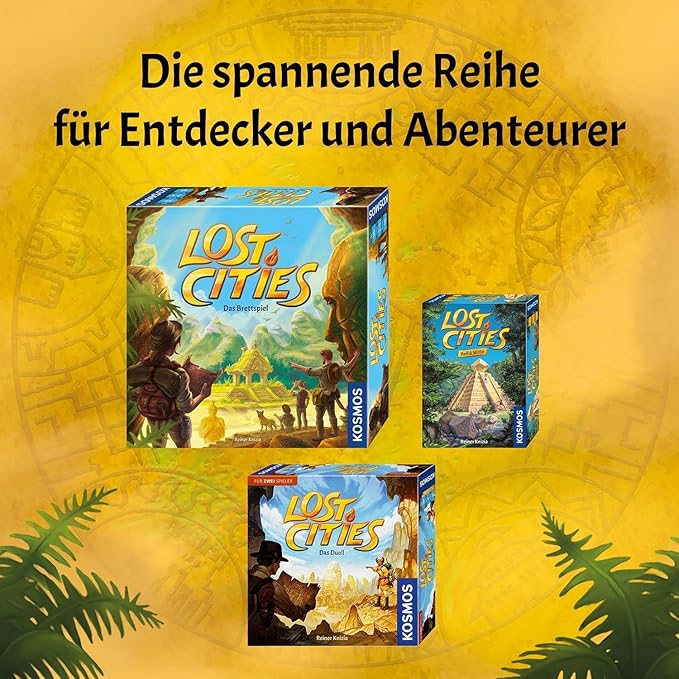 Thames &amp Kosmos Lost Cities: Roll &amp Write | A Family Friendly Game from Kosmos Games |by Reiner Knizia | for 2 to 5 Players Ages 8 and up