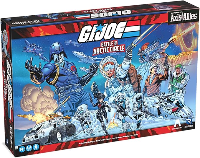 Renegade Game Studios G.I. Joe Board Game: Battle for the Arctic Circle Axis &amp Allies Strategy