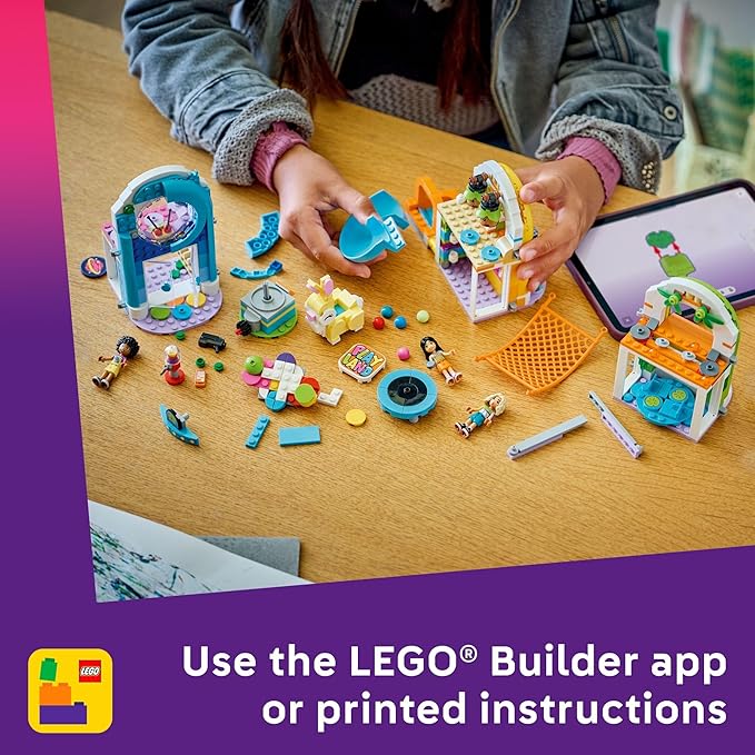 LEGO Friends Fun Indoor Playground Building Toy for Girls &amp Boys - Pretend Play Set for Kids Ages 7+ - W/Sonia Liann &amp Nova Minidolls &amp Accessories - Gift Idea for Birthdays - 42686