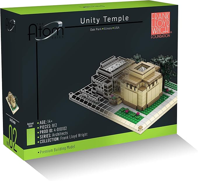 Frank Lloyd Wright Unity Temple Building Set