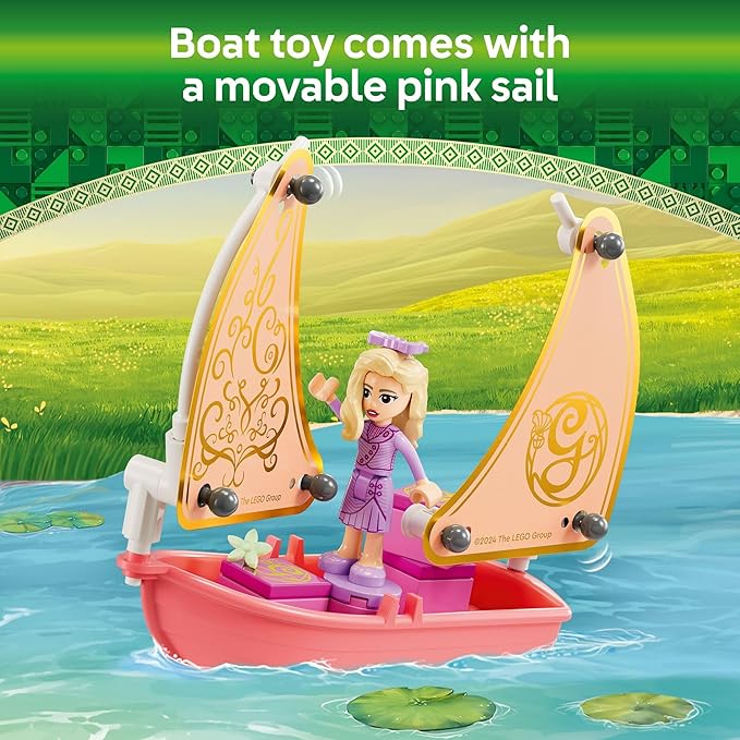 LEGO Wicked Glinda Elphaba &amp Nessarose at Shiz University Building Toys - Gifts for Birthdays - Wicked Toys for Kids Girls &amp Boys Age 7+ - 75681