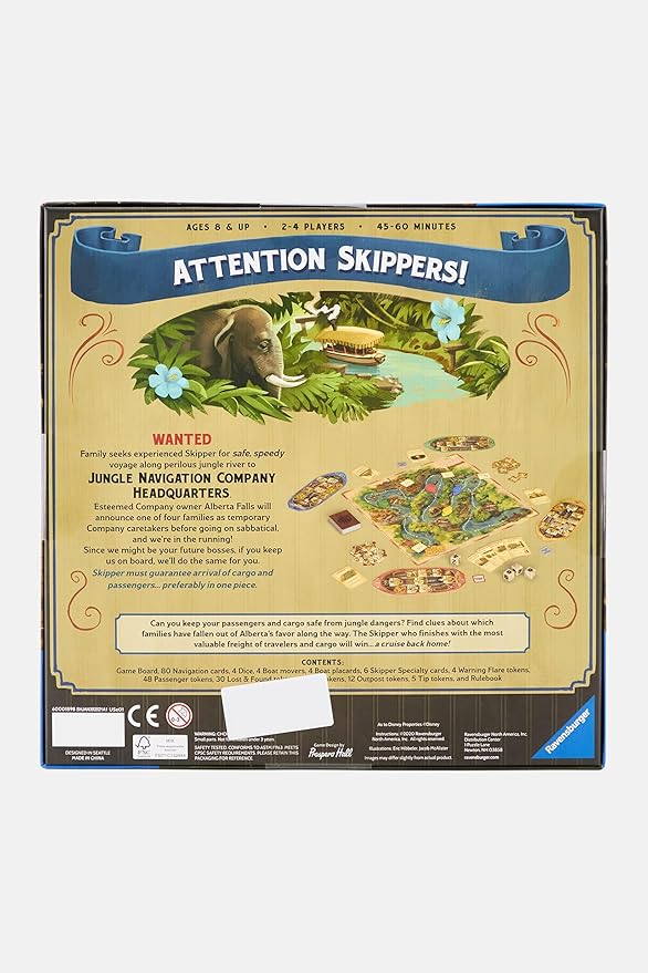 Ravensburger Disney Jungle Cruise Adventure Game for Ages 8 &amp Up - Amazon Exclusive