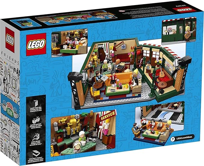 LEGO Ideas 21319 Central Perk Building Kit (1070 Pieces)